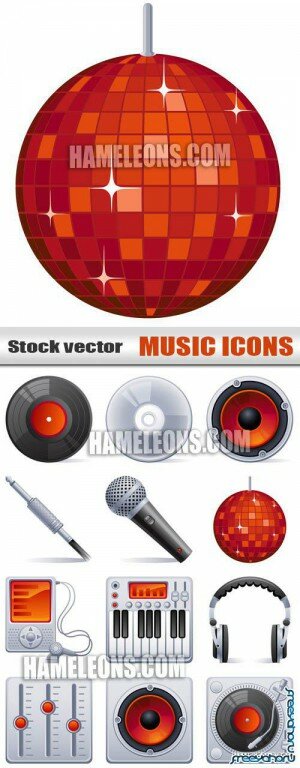     | Music icons