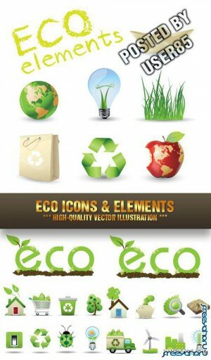       | Eco Icons and Elements