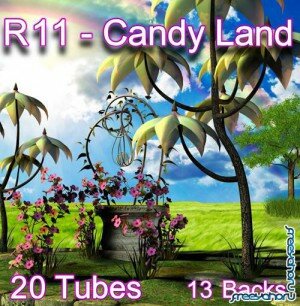 Scrap-set - Candy Land