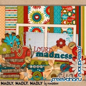 Scrap set Madly Madly Madly