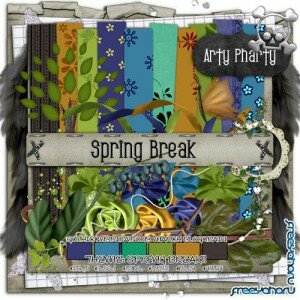 Scrap-set - Spring Break