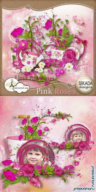 Scrap kit Pink Roses