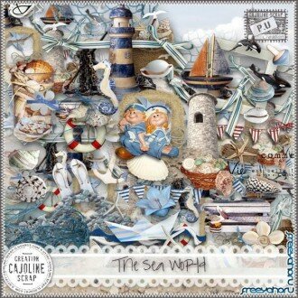  Scrap kit The Sea World