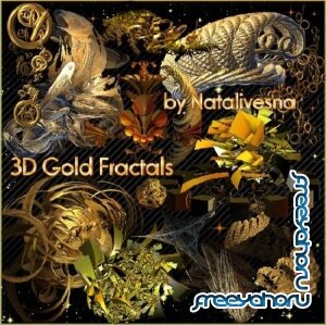 3D   / 3D Gold Fractals