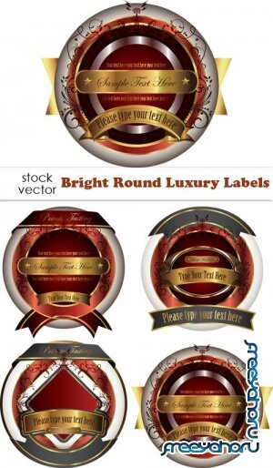   - Bright Round Luxury Labels