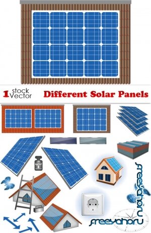 Vectors - Different Solar Panels