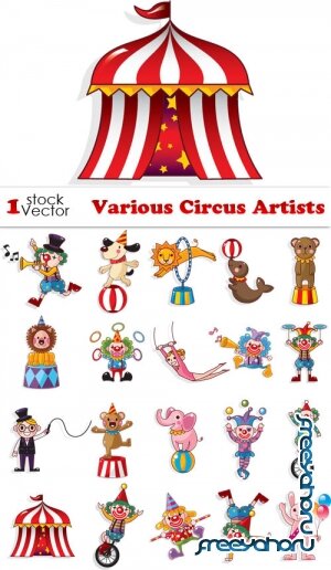 Vectors - Various Circus Artists