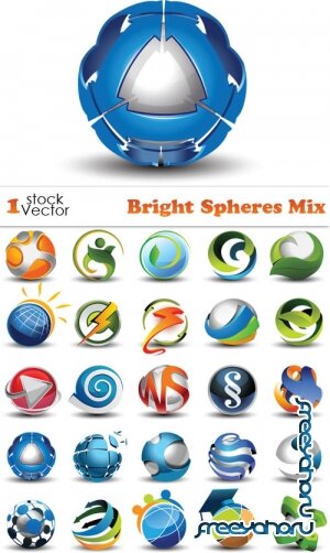 Vectors - Bright Spheres Mix