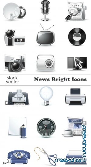   - News Bright Icons