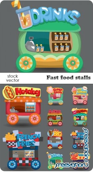   - Fast food stalls