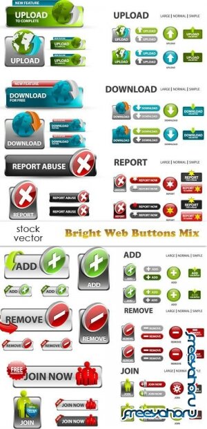   - Bright Web Buttons Mix
