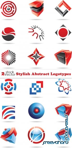 Vectors - Stylish Abstract Logotypes