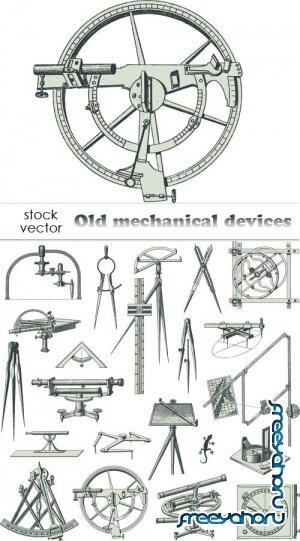   - Old mechanical devices