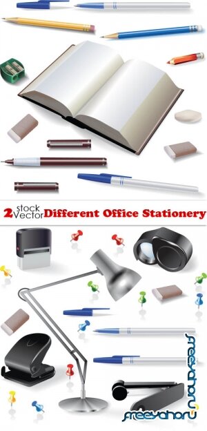 Vectors - Different Office Stationery