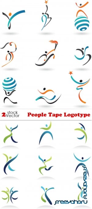 Vectors - People Tape Logotype