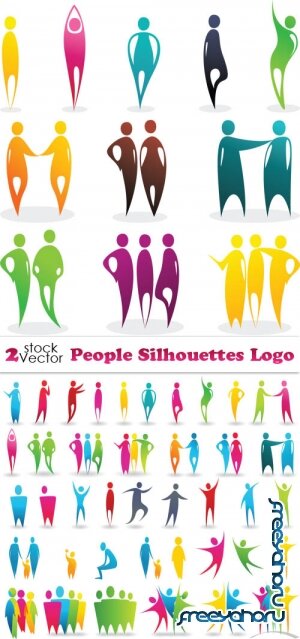 Vectors - People Silhouettes Logo