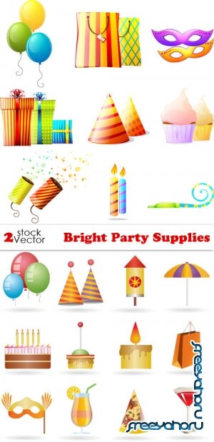 Vectors - Bright Party Supplies