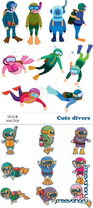   - Cute divers