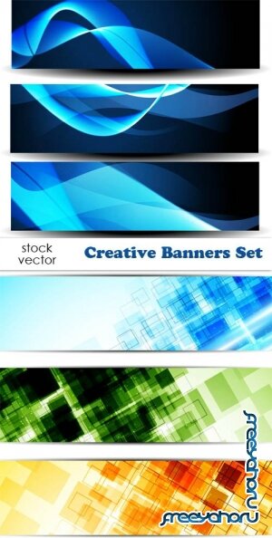   - Creative Banners Set