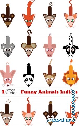 Vectors - Funny Animals Indices