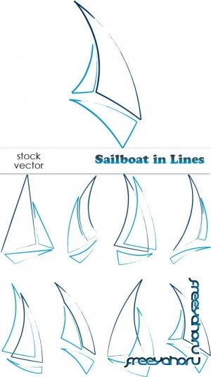   - Sailboat in Lines