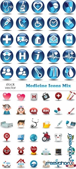   - Medicine Icons Mix