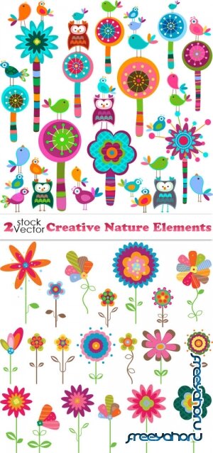 Vectors - Creative Nature Elements