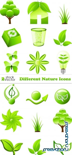 Vectors - Different Nature Icons