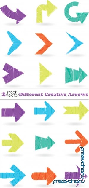 Vectors - Different Creative Arrows
