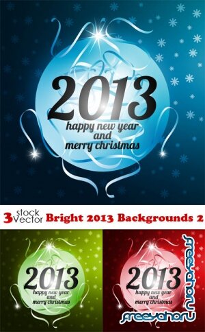 Vectors - Bright 2013 Backgrounds 2