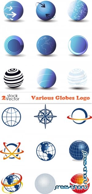 Vectors - Various Globes Logo