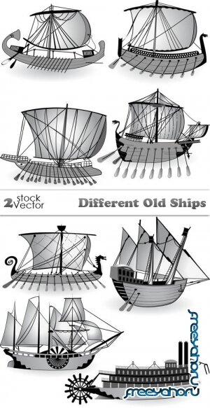 Vectors - Different Old Ships