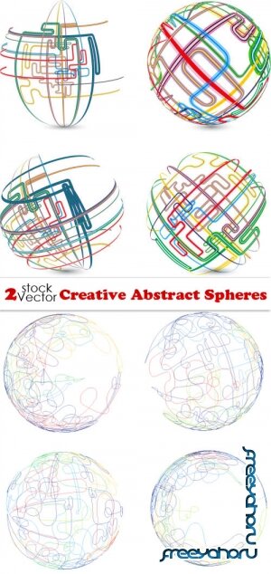 Vectors - Creative Abstract Spheres
