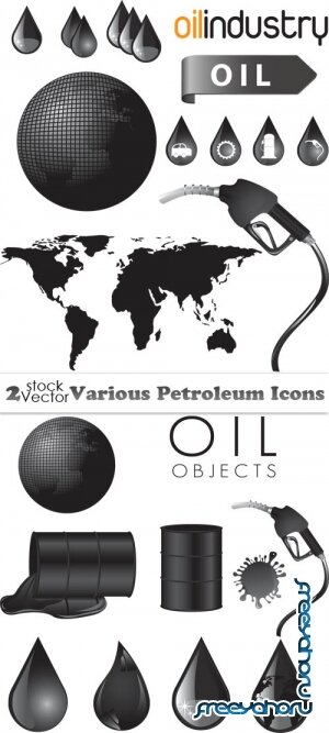 Vectors - Various Petroleum Icons