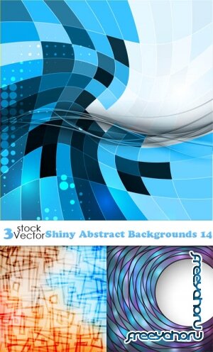 Vectors - Shiny Abstract Backgrounds 14