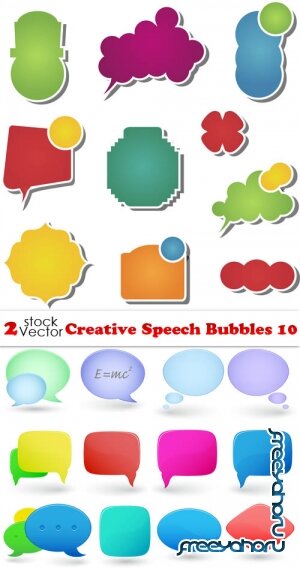 Vectors - Creative Speech Bubbles 10