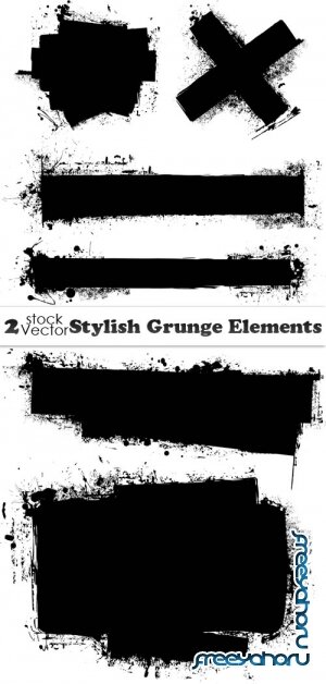 Vectors - Stylish Grunge Elements