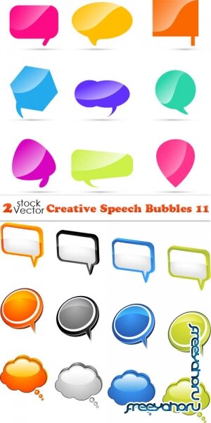 Vectors - Creative Speech Bubbles 11