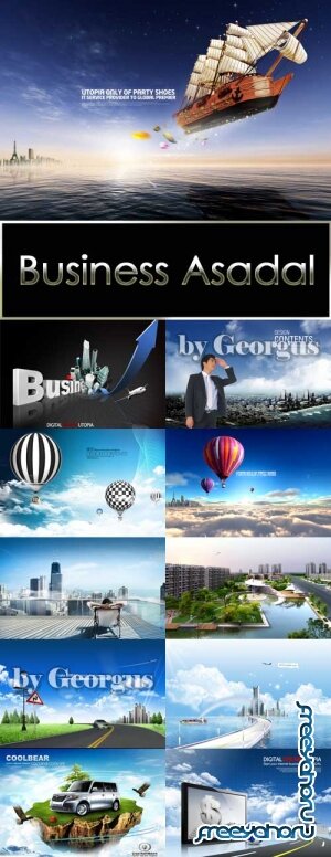 Styles collection of business
