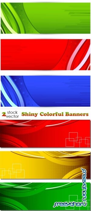   - Shiny Colorful Banners