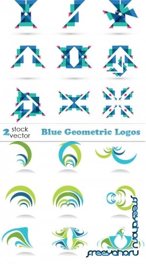  - Blue Geometric Logos