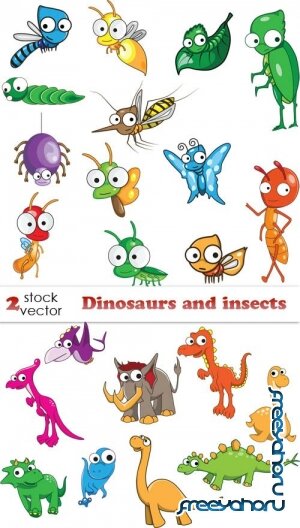   - Dinosaurs and insects