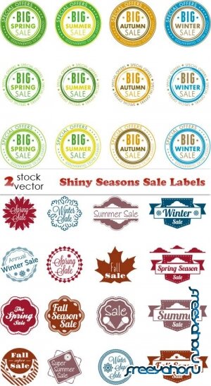   - Shiny Seasons Sale Labels
