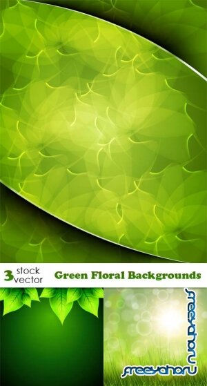   - Green Floral Backgrounds