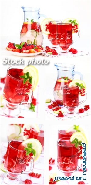   / Fruit drinks - Raster clipart