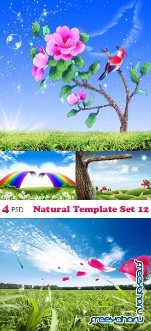 PSD - Natural Template Set 12