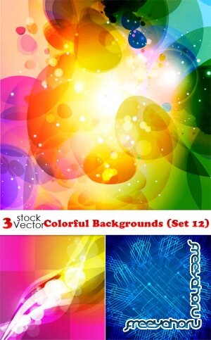 Vectors - Colorful Backgrounds (Set 12)