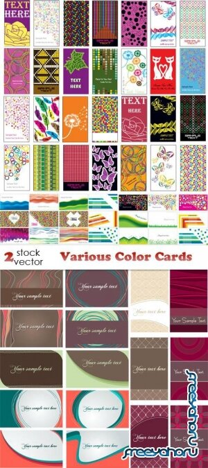   - Various Color Cards
