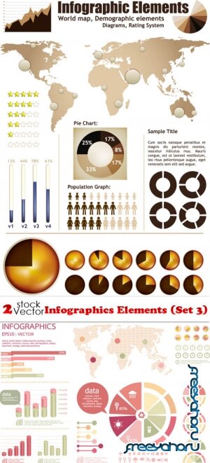 Vectors - Infographics Elements (Set 3)