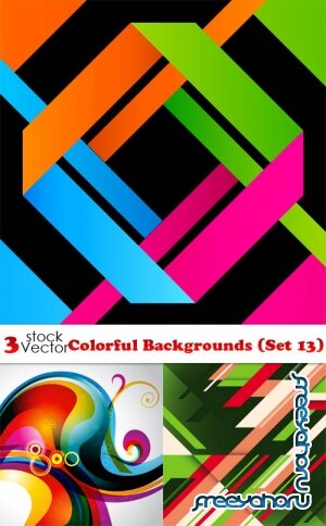 Vectors - Colorful Backgrounds (Set 13)